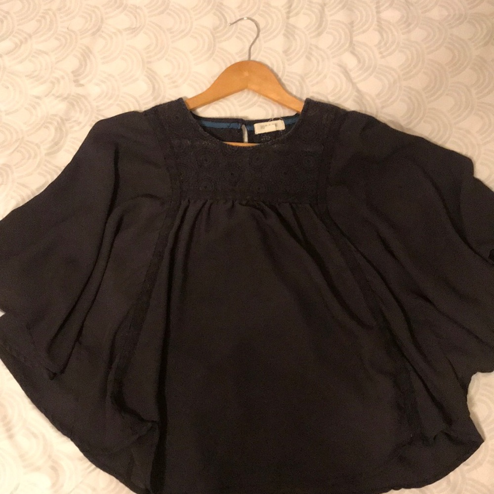 Dark grey blouse